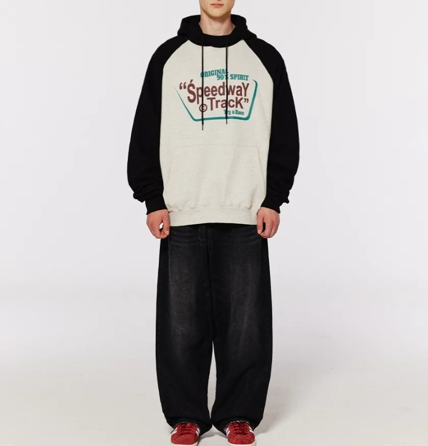 1993studio  |Unisex Street Style Long Sleeves Plain Logo Hoodies