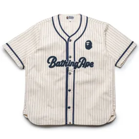 A Bathing Ape Baseball Jersey - Ivory