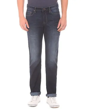 Aeropostale Dark Wash Slim Straight Fit Jeans