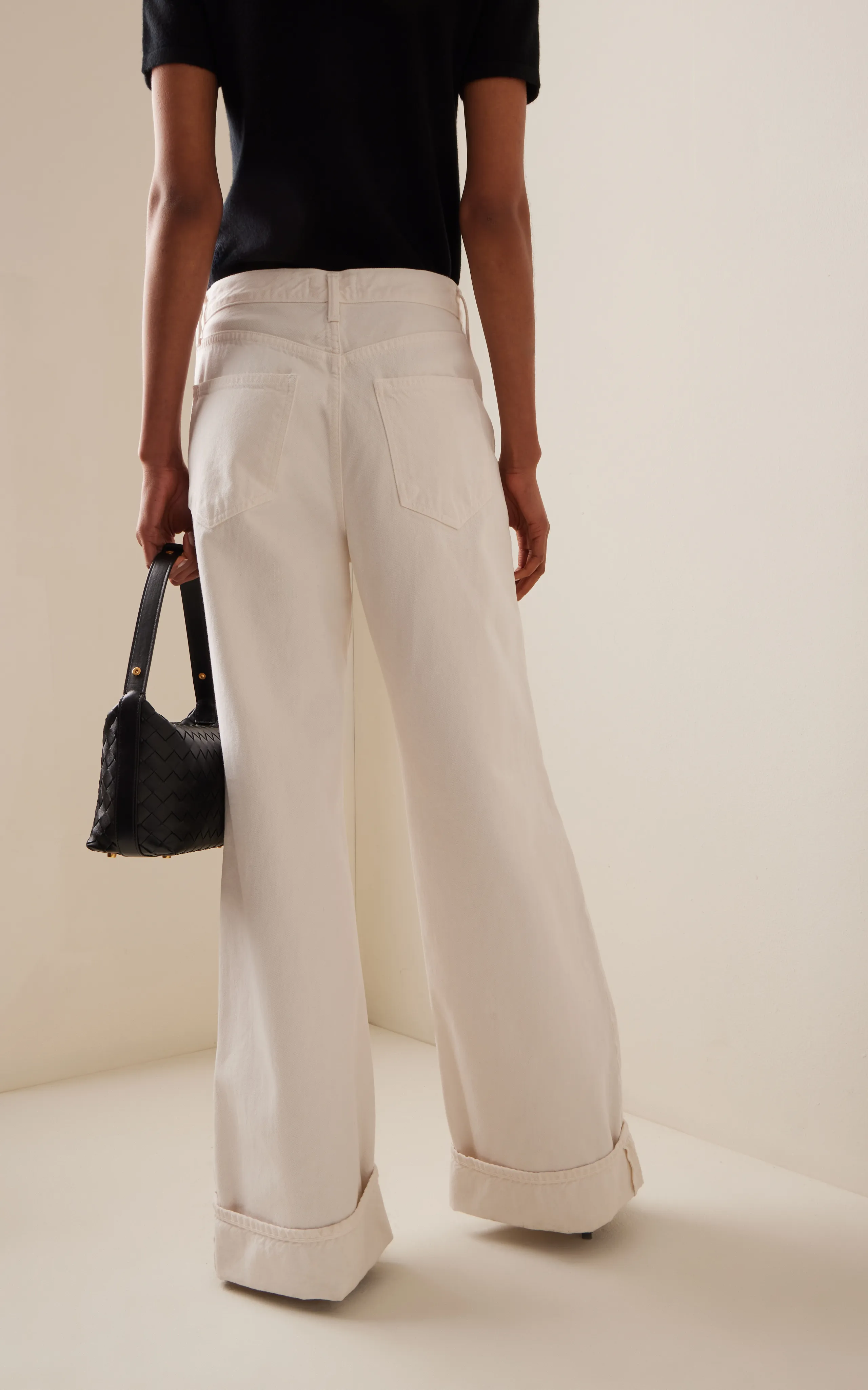 Agolde Dame Rigid High-Rise Wide-Leg Jeans