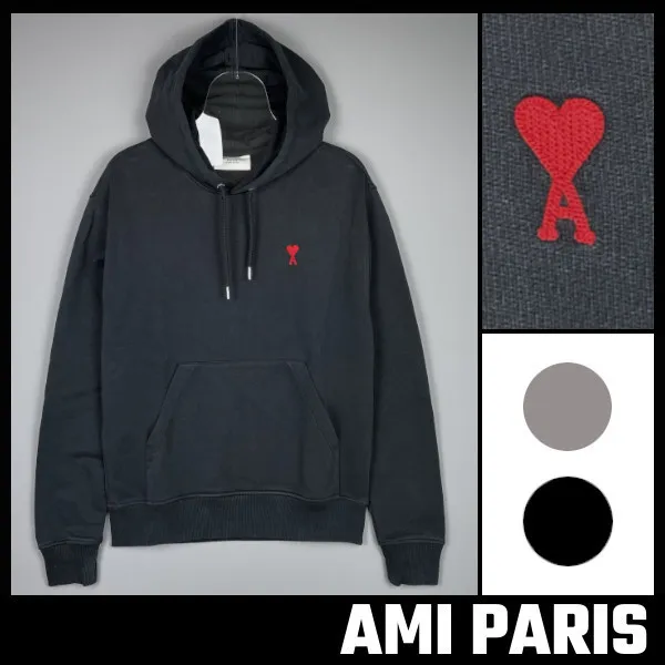 AMI PARIS  |Unisex Street Style Hoodies & Sweatshirts