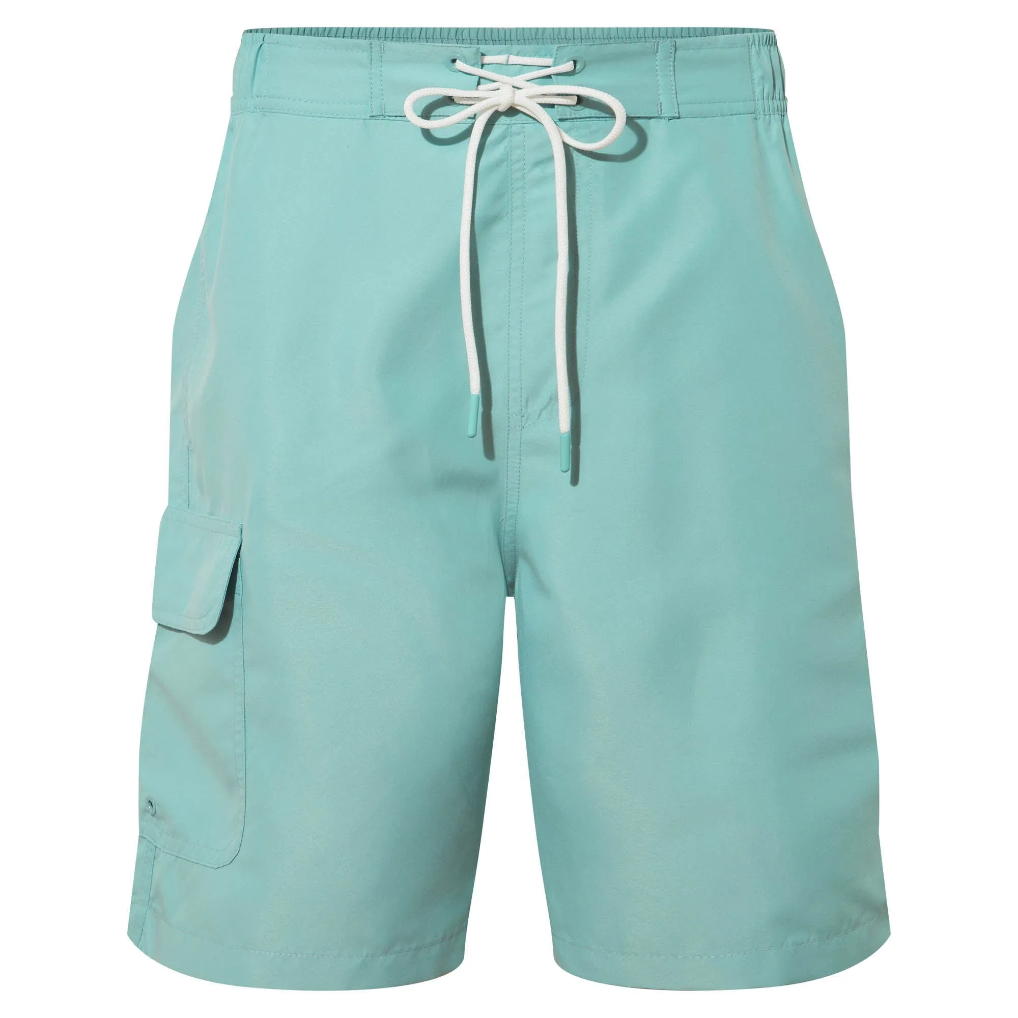 Aslan Mens Swimming Shorts - Muted Teal