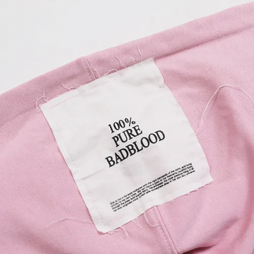BADBLOOD  |Street Style Long Sleeves Logo Hoodies & Sweatshirts