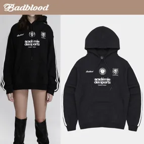 BADBLOOD  |Unisex Street Style Long Sleeves Logo Hoodies & Sweatshirts