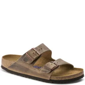 Birkenstock ARIZONA SOFT FOOTBED Sandals Tobacco Brown Oiled Nubuck