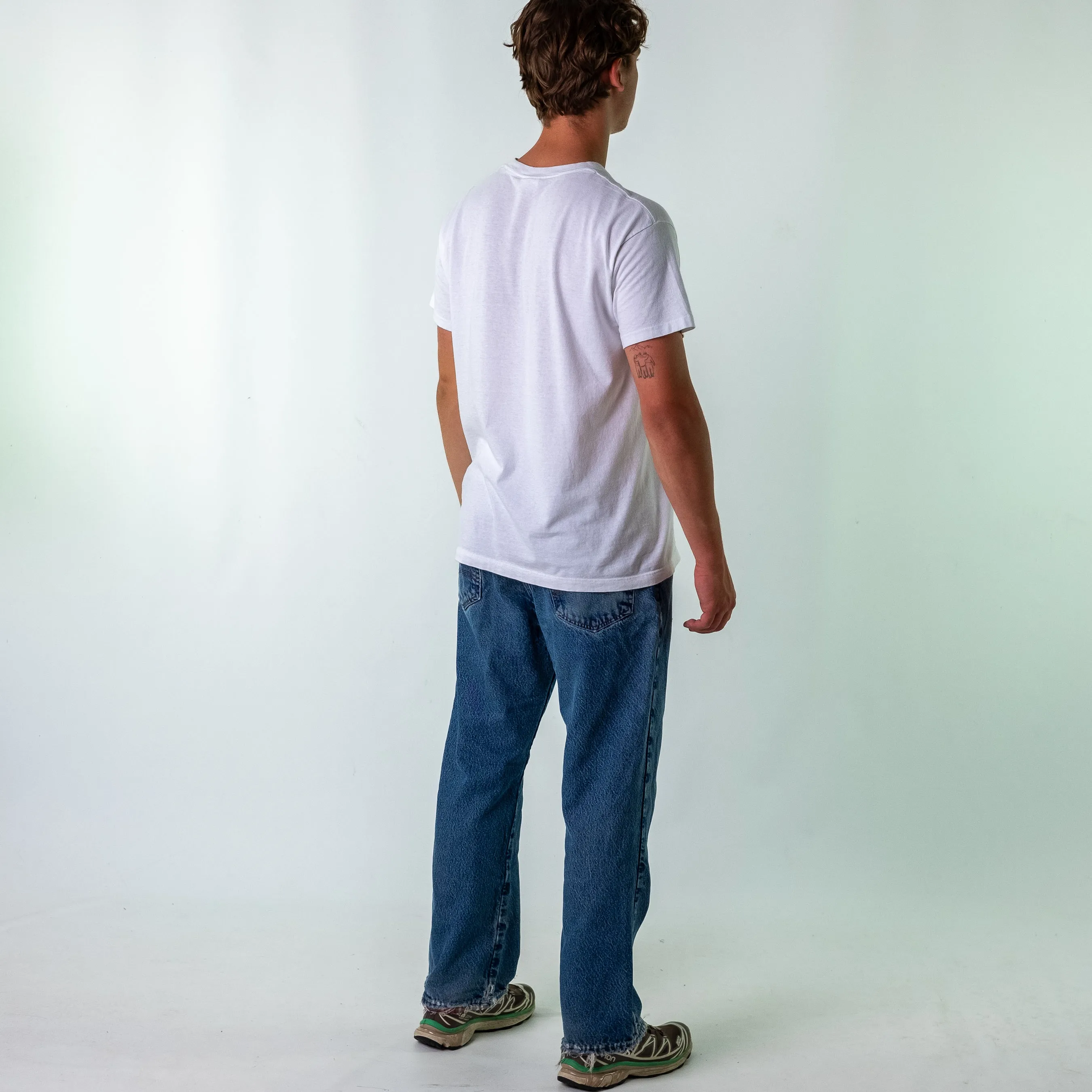 Blue 90s Dickies Denim Jeans Baggy Pants (36x30)