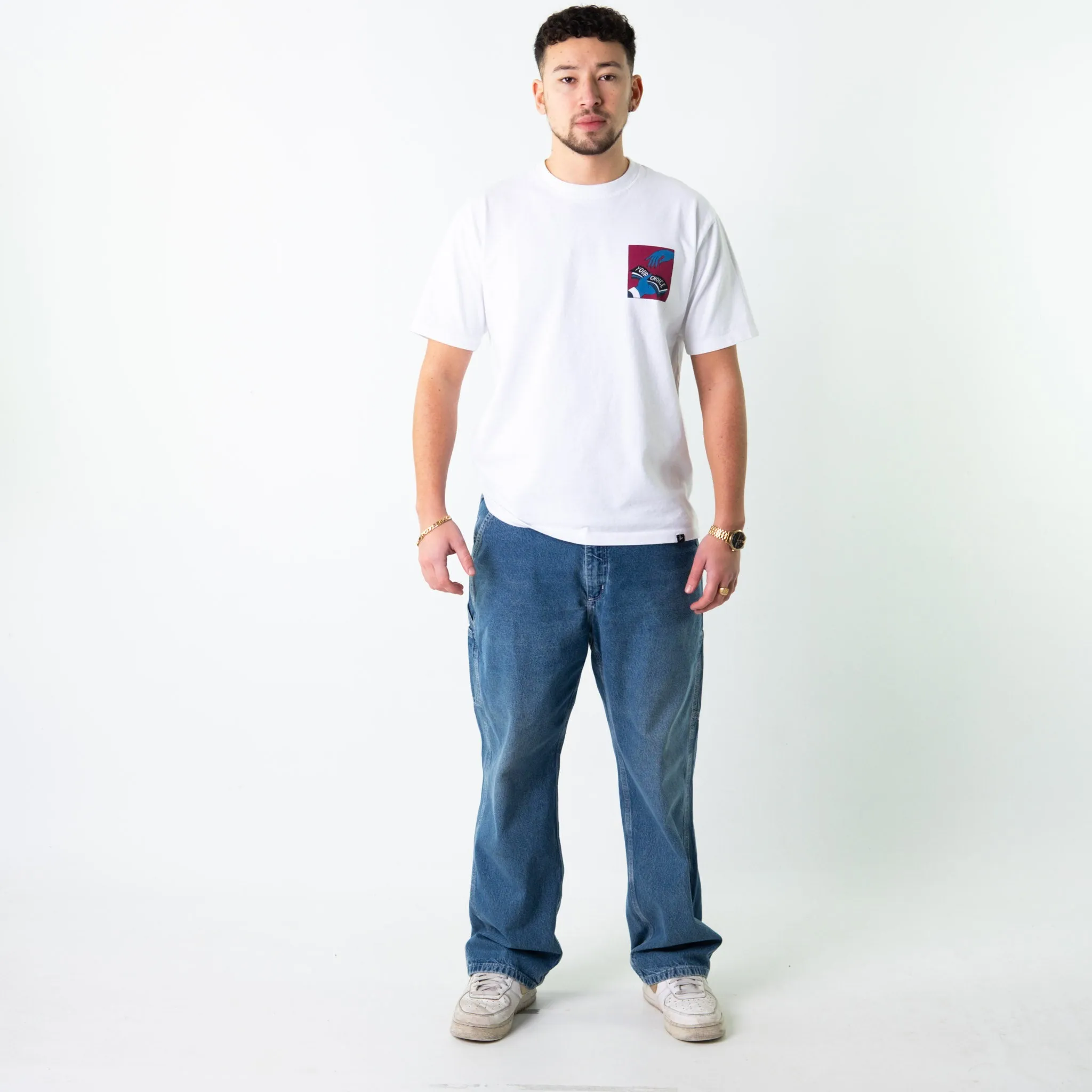 Blue Denim 90s Carhartt  Cargo Skater Trousers Pants Jeans (36x30)
