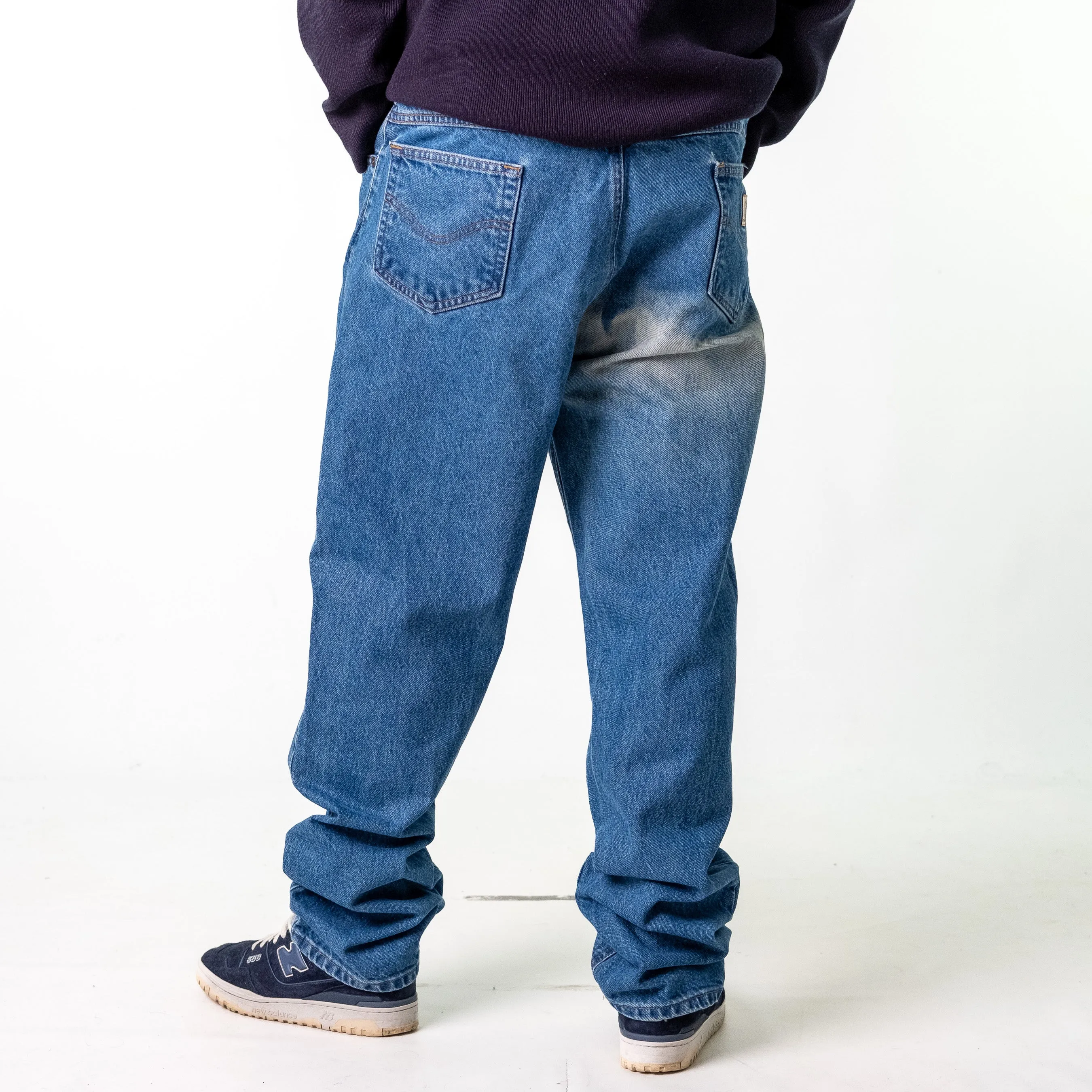 Blue Denim 90s Carhartt  Cargo Skater Trousers Pants Jeans (40x34)
