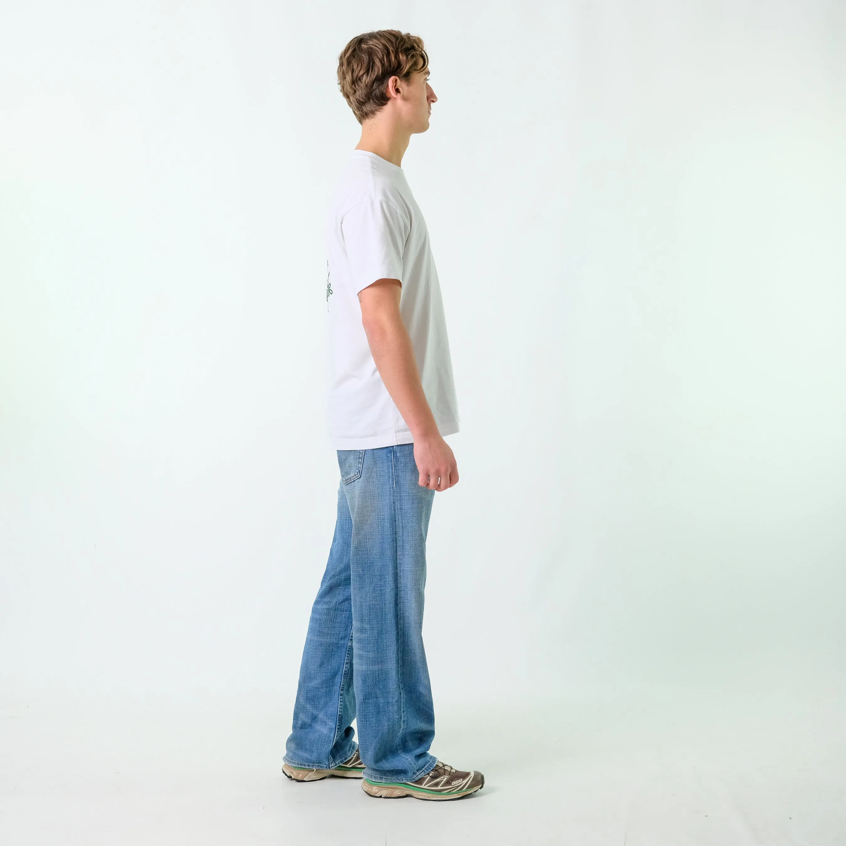 Blue y2ks Levi's 505 Denim Jeans Baggy Pants (34x32)