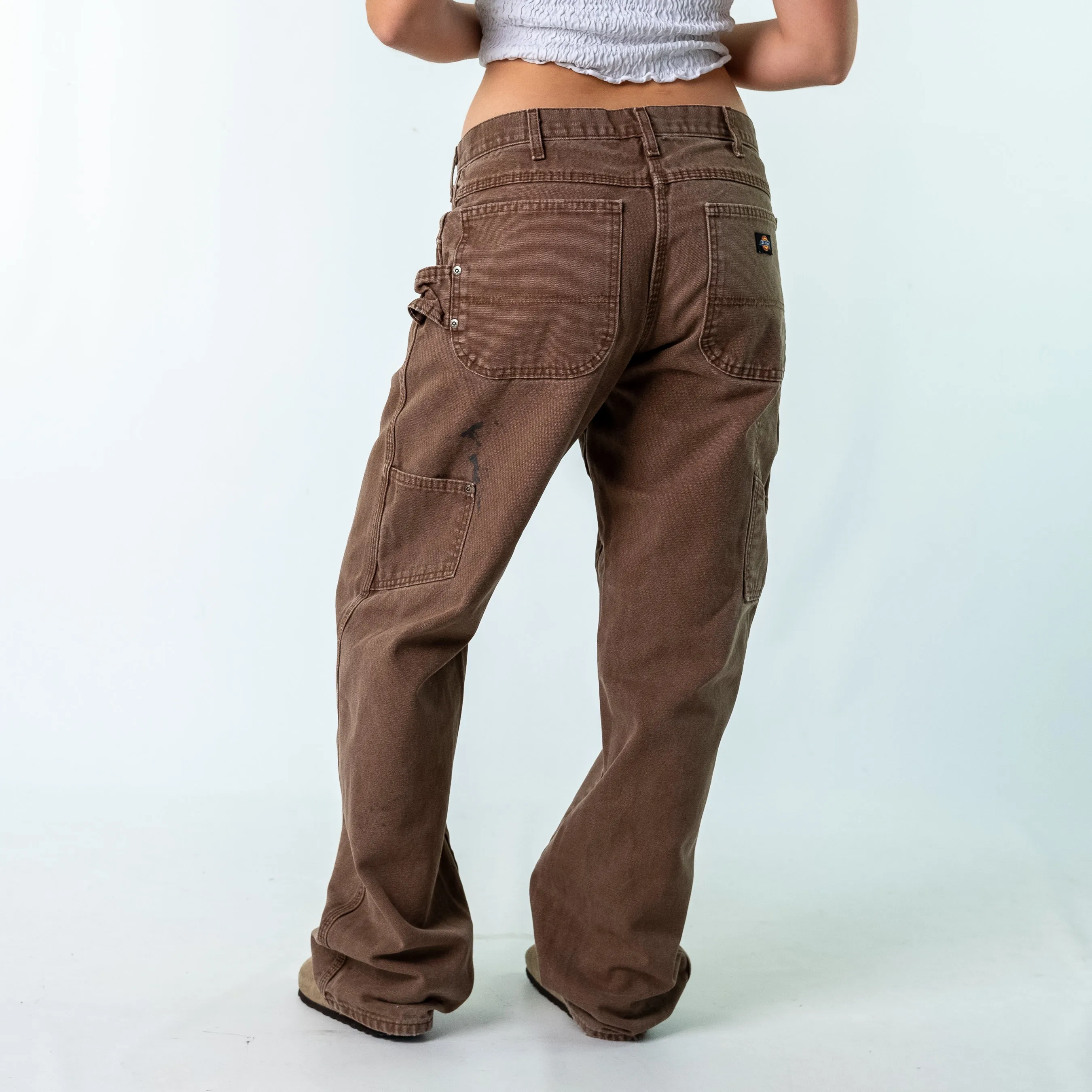 Bronze y2ks Dickies Denim Carpenter Jeans Baggy Pants (32x32)