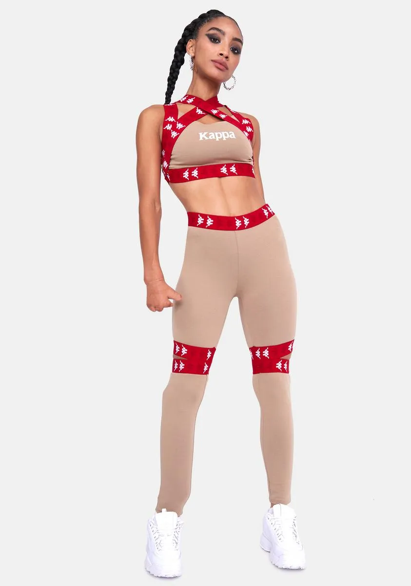 Brown 222 Banda Bowman Leggings-