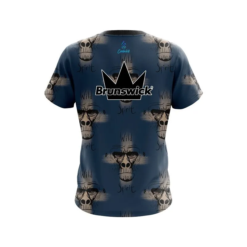 Brunswick Wild Spirit Monkey CoolWick Bowling Jersey