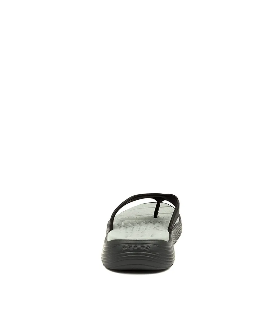 CROCS Reviva Flip M Black Black Croslite