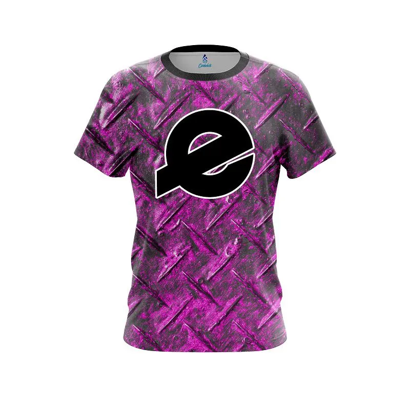 Ebonite Pink Diamond Plate CoolWick Bowling Jersey