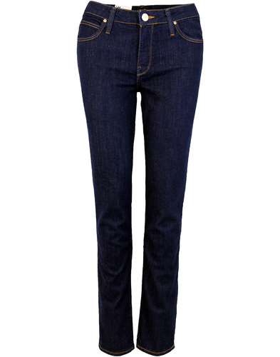 Elly LEE High Waist Slim Denim Jeans ONE WASH