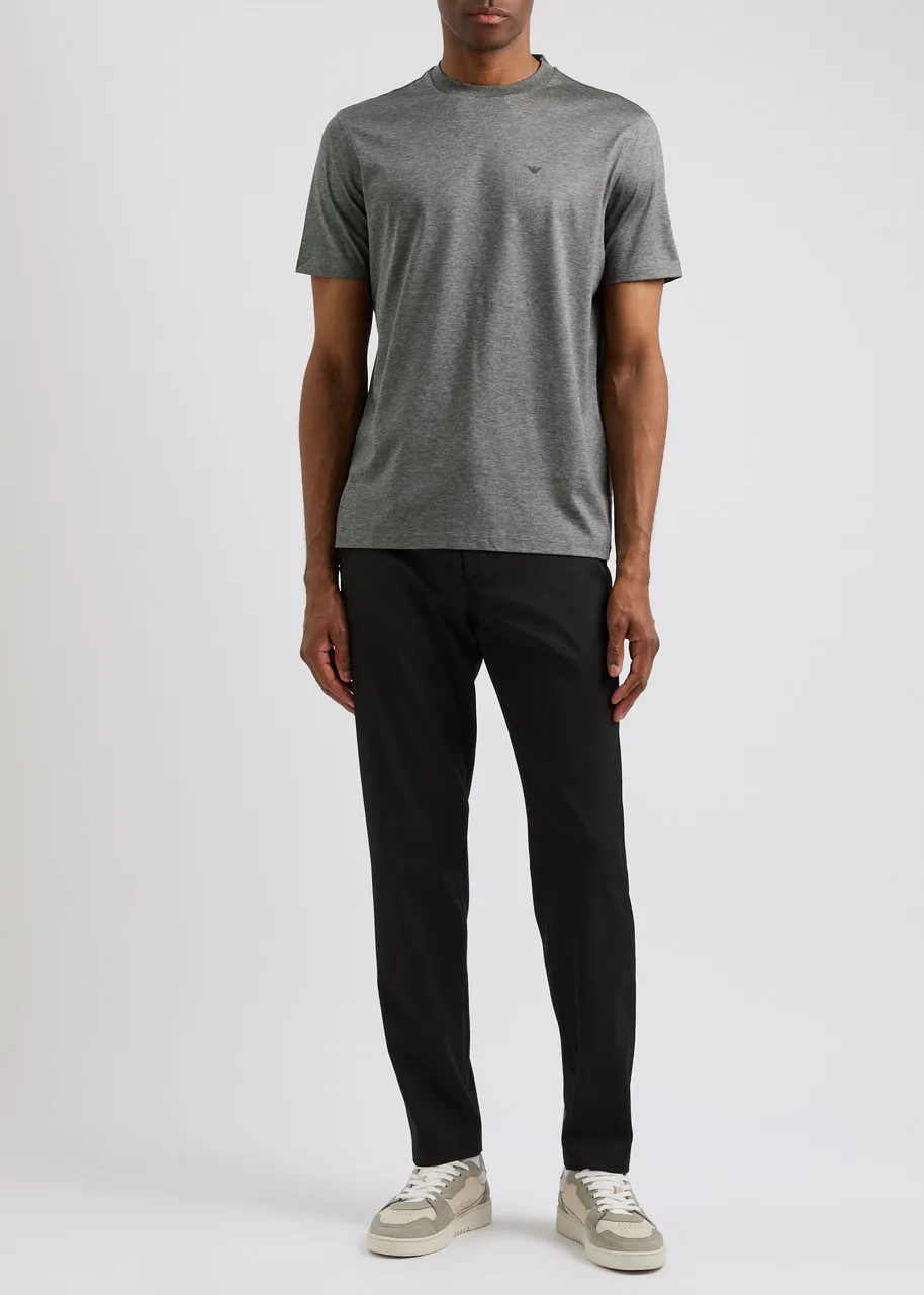 EMPORIO ARMANI Logo jersey T-shirt -                         -                     -                