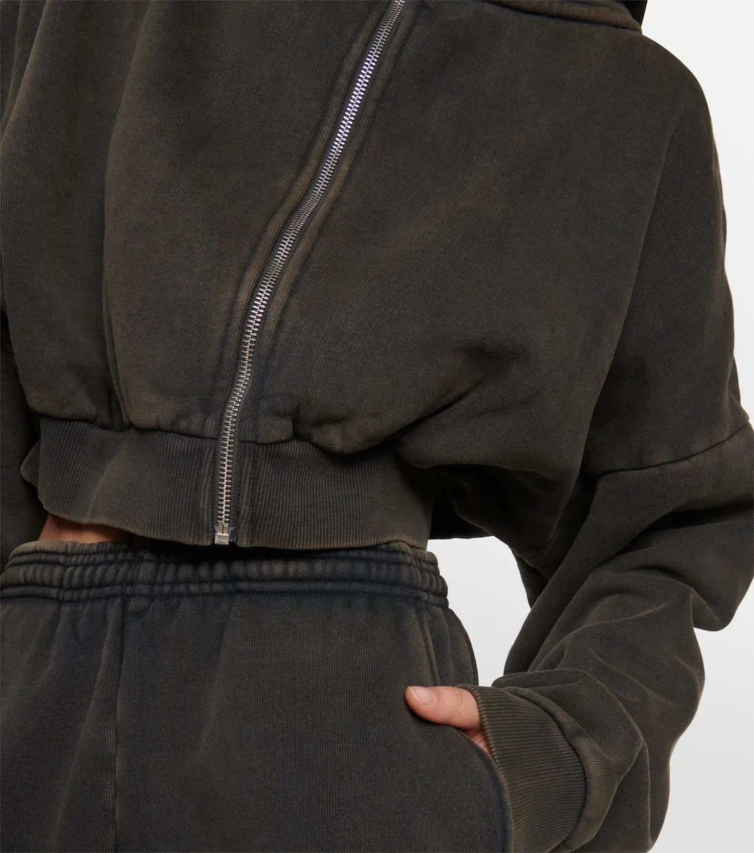 entire studios  |Street Style Long Sleeves Plain Cotton Hoodies & Sweatshirts