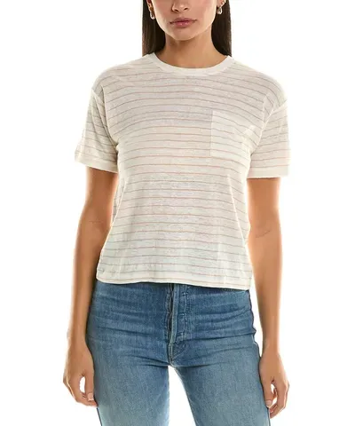 Frame Pocket Linen T-Shirt
