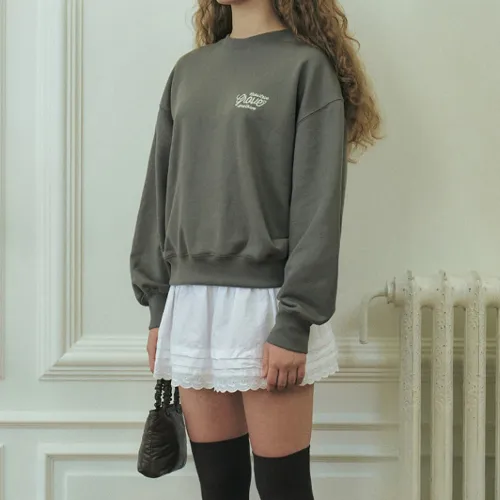 GROVE  |Street Style Long Sleeves Logo Hoodies & Sweatshirts