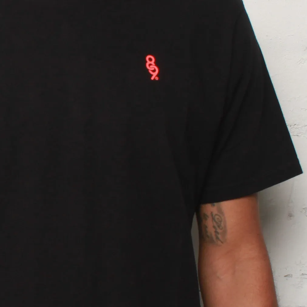 Infrared Curved Hem T Shirt