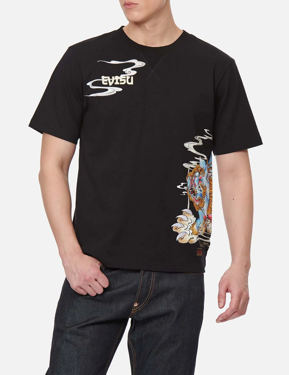 Komainu Painting Print T-Shirt