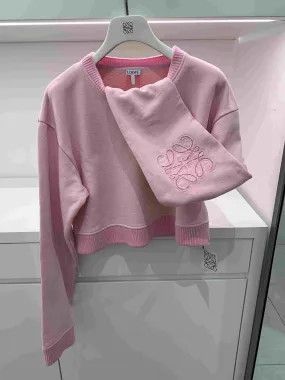 LOEWE  |Plain Logo Outlet Hoodies & Sweatshirts