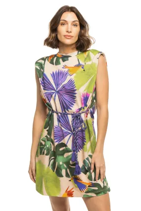 Macaw Jungle T-Shirt Dress