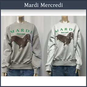 Mardi Mercredi  |Unisex Street Style Logo Hoodies & Sweatshirts