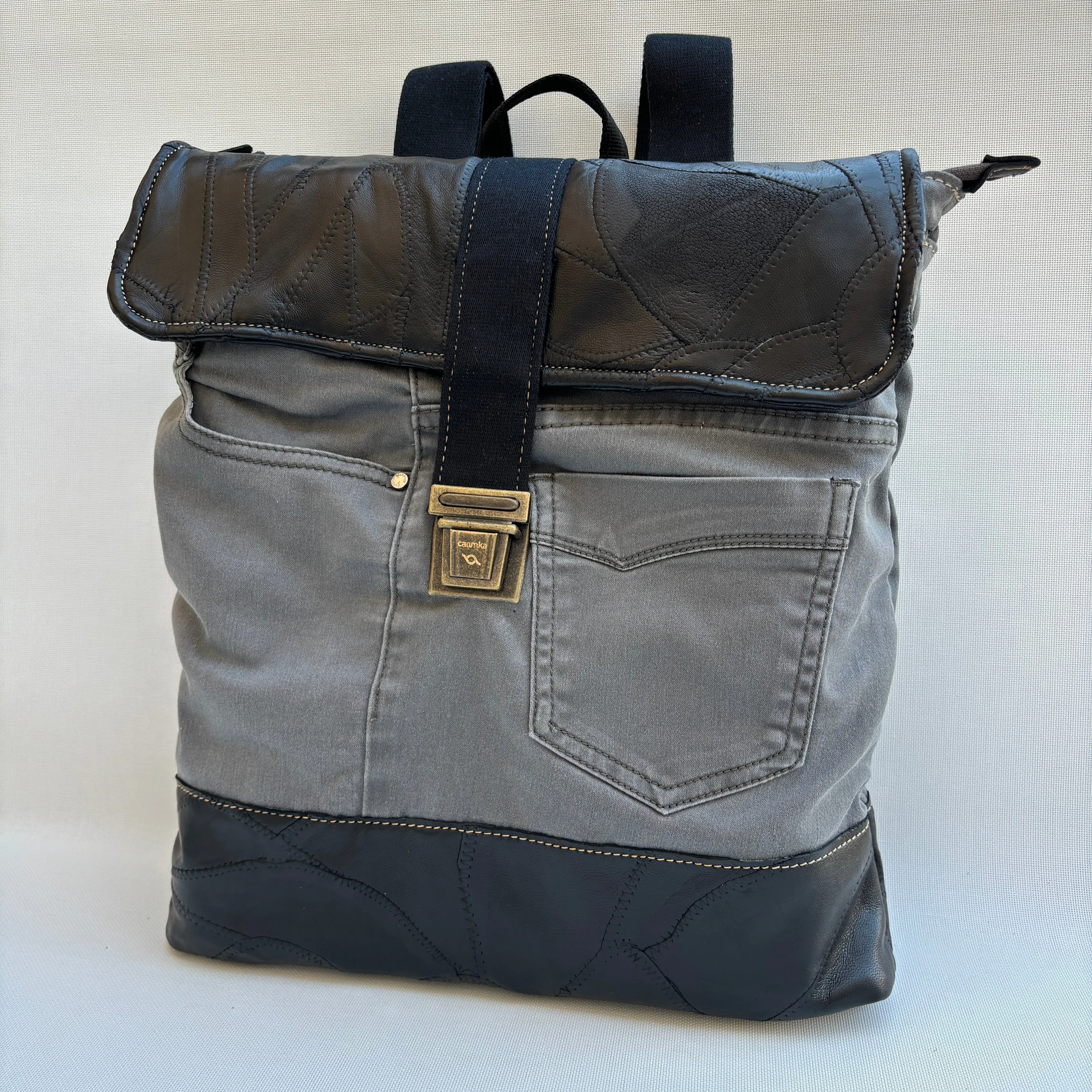 Mochila Top Caomka Recycled  Jeans · Pieza nica 16099