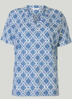 Notch Neck T Shirt