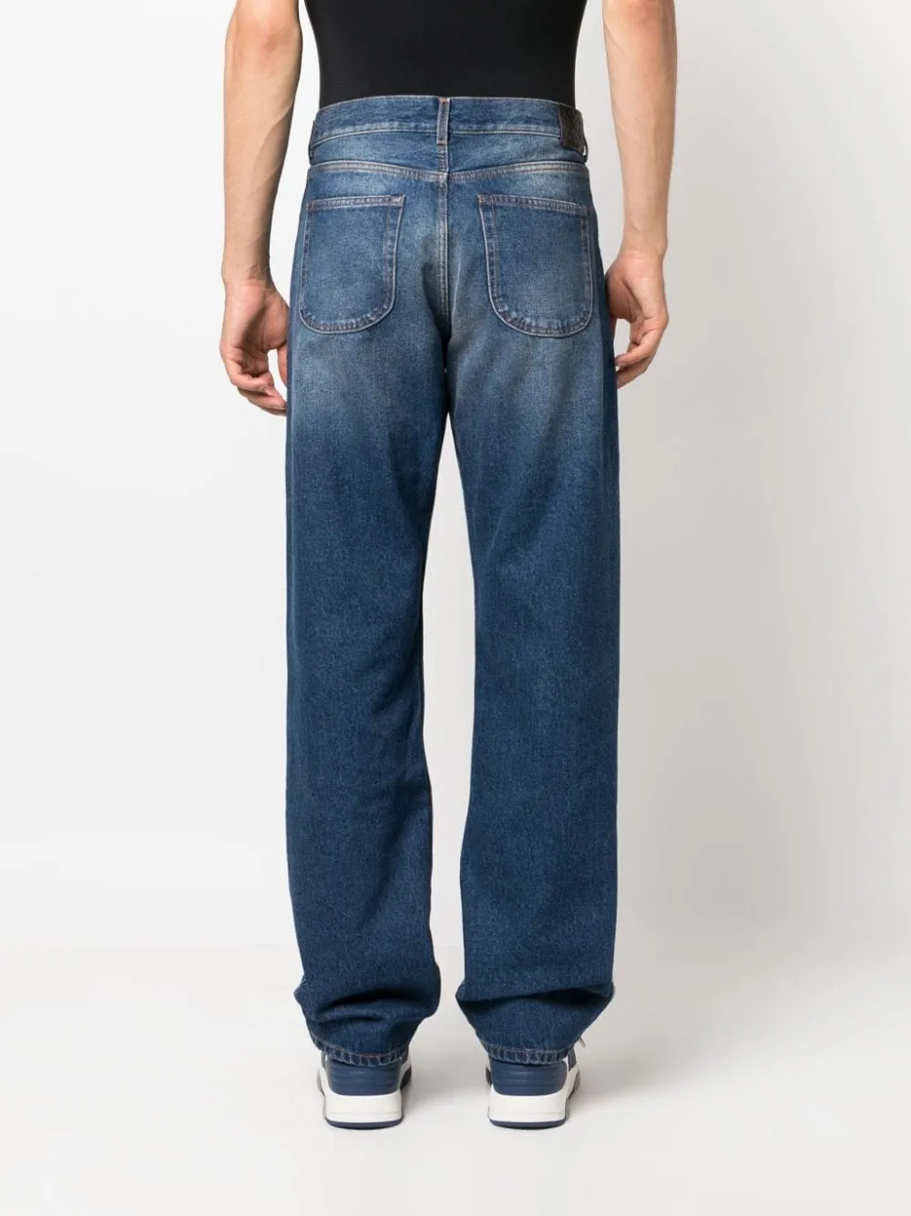 Off White    Off White Loose Fit Denim Jeans