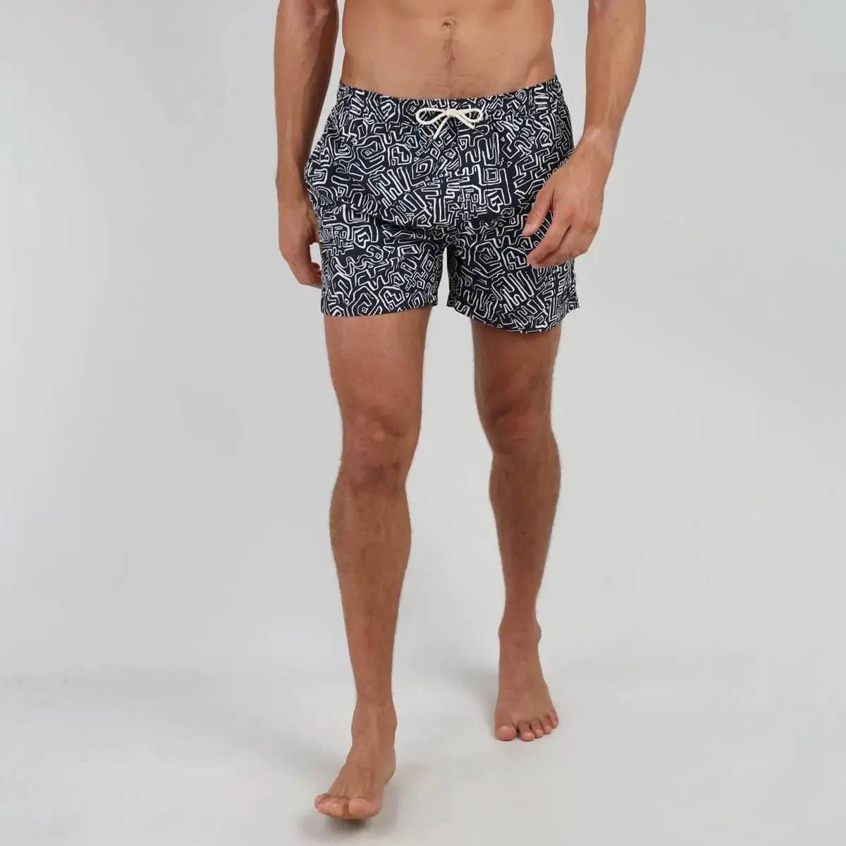 OXBOW Mens Velho Swim Shorts - Black
