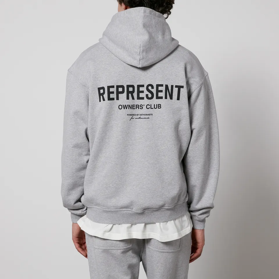 REPRESENT Owner’s Club Cotton-Jersey Hoodie - M | Coggles