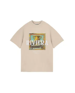 Riviera Trophie T-shirt - Cream