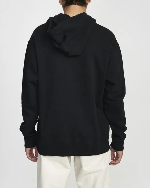 RVCA  |Long Sleeves Plain Logo Hoodies
