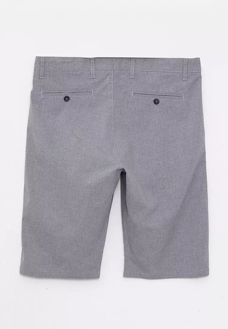 Standard Fit Poplin Men's Shorts