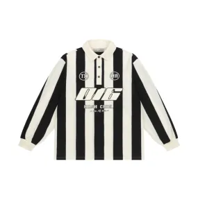 Striped Logo L/S Jersey Shirt