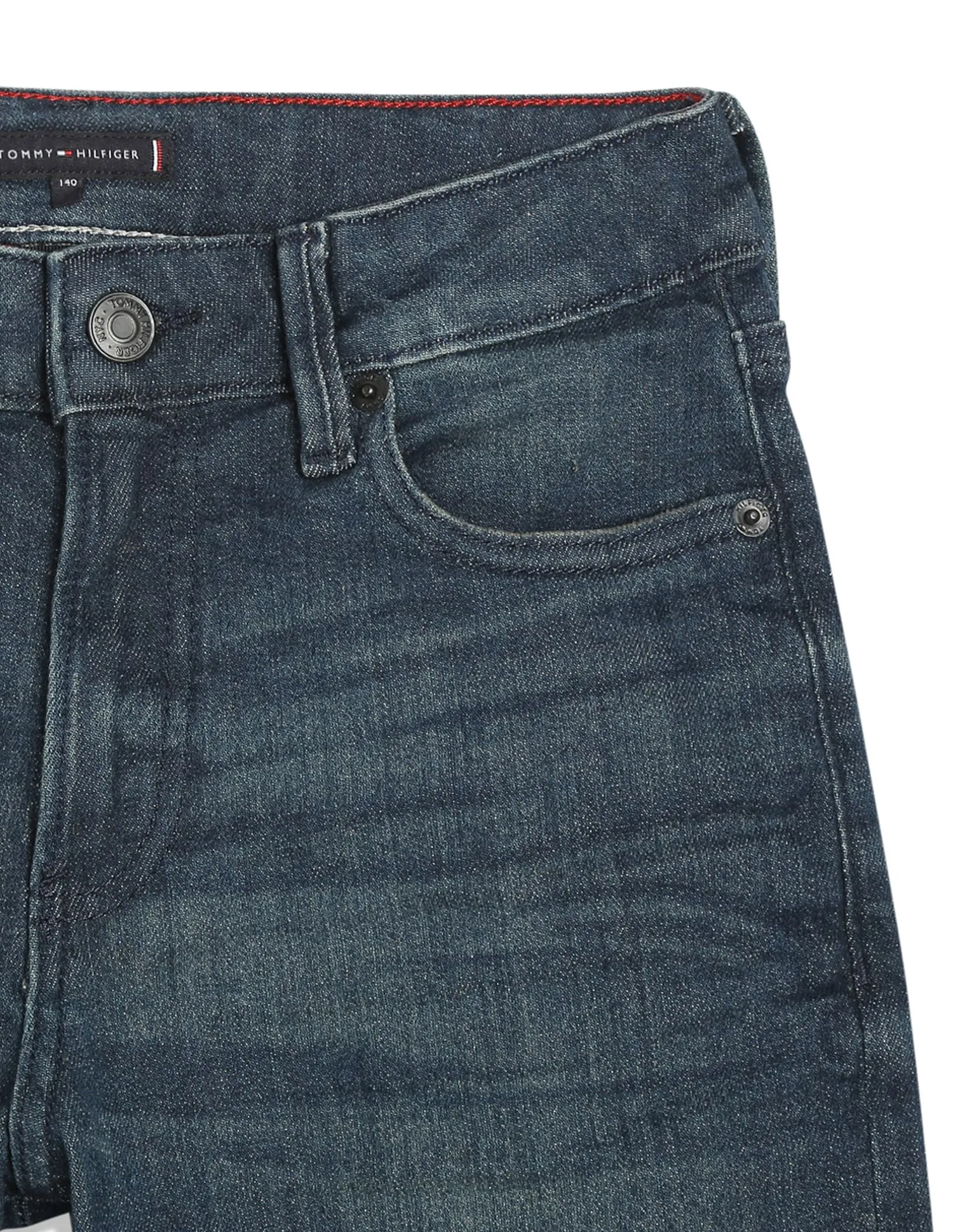 Tommy Hilfiger Kids Boys Modern Straight Fit Jeans