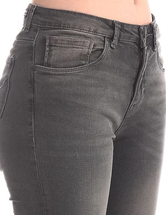 U.S. Polo Assn. Women Skinny Fit Stone Wash Jeans