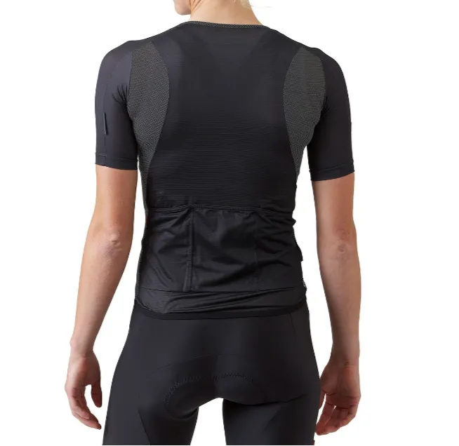 VELOCIO SUMMER RADIATOR WOMENS JERSEY BLACK CHARCOAL