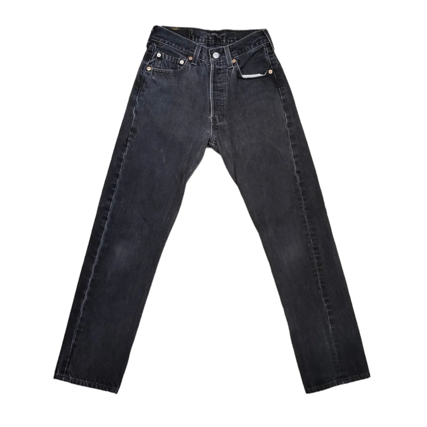 Vintage Levis 501 Black/Grey Jeans (W27/L30)(W)
