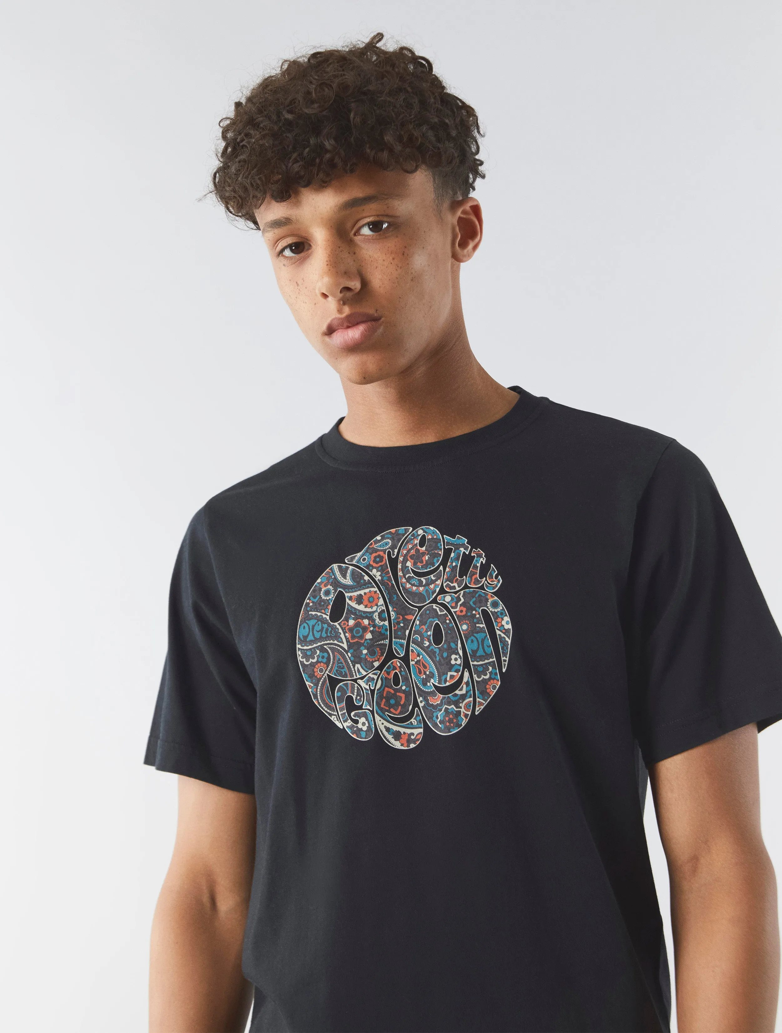  Wonderwall Paisley Logo T-shirt
